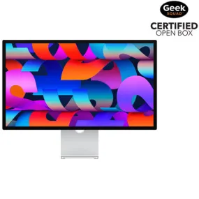 Open Box - Apple Studio Display 27" 5K Retina Nano-Texture Glass Tilt Monitor (MMYV3VC/A) - Silver