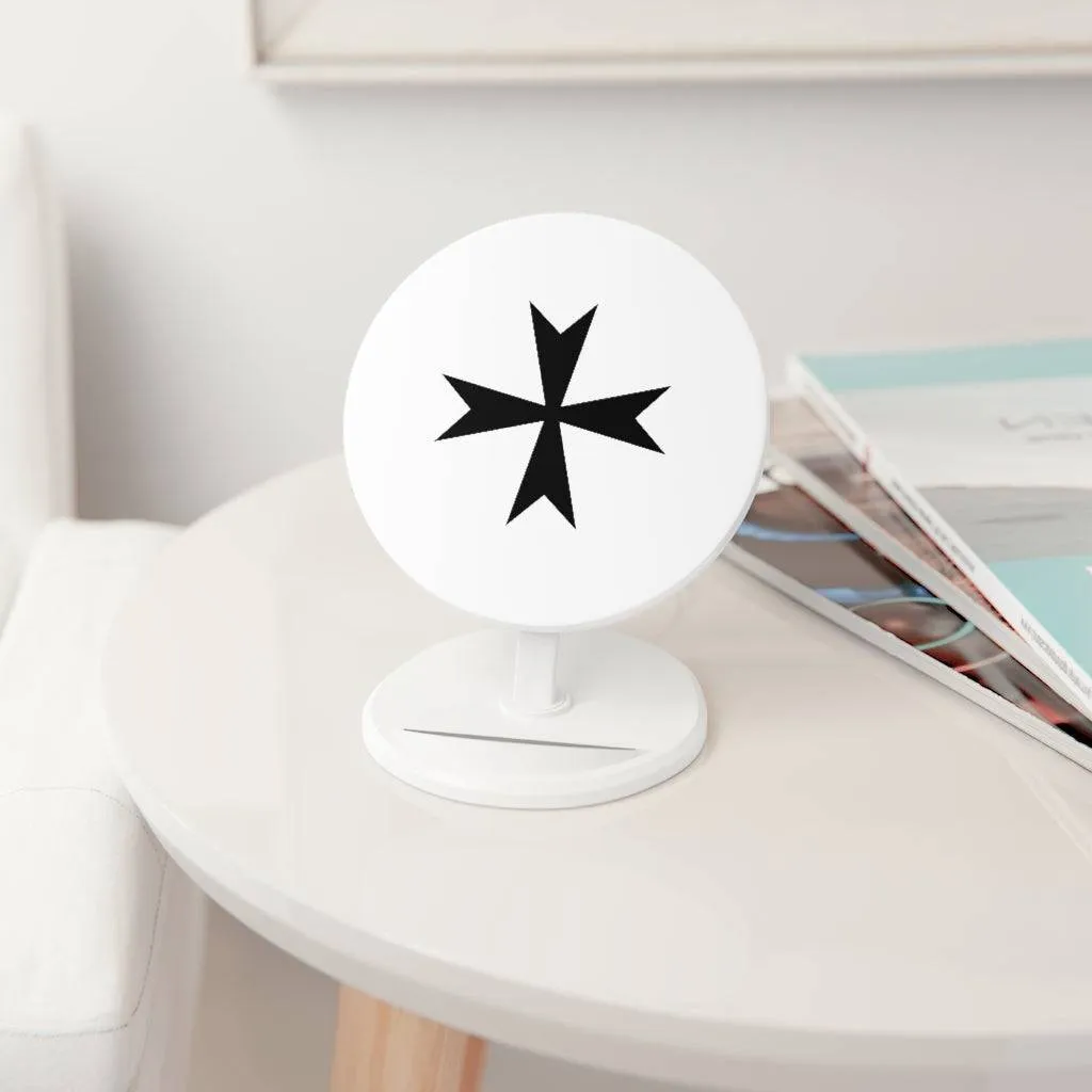 Order Of Malta Commandery Wireless Charger - White