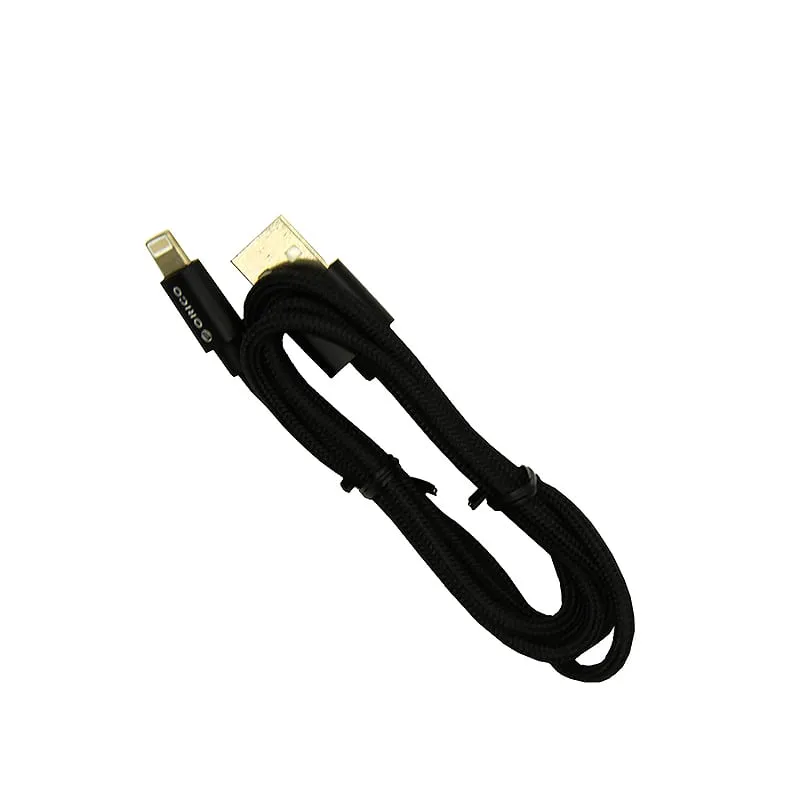 Orico Lightning Chargsync 1M Cable - Black