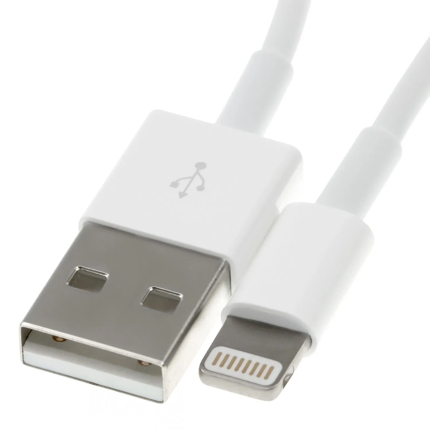 Original Apple Lightning Kabel 2 m. Hvid (MD819ZM/A)