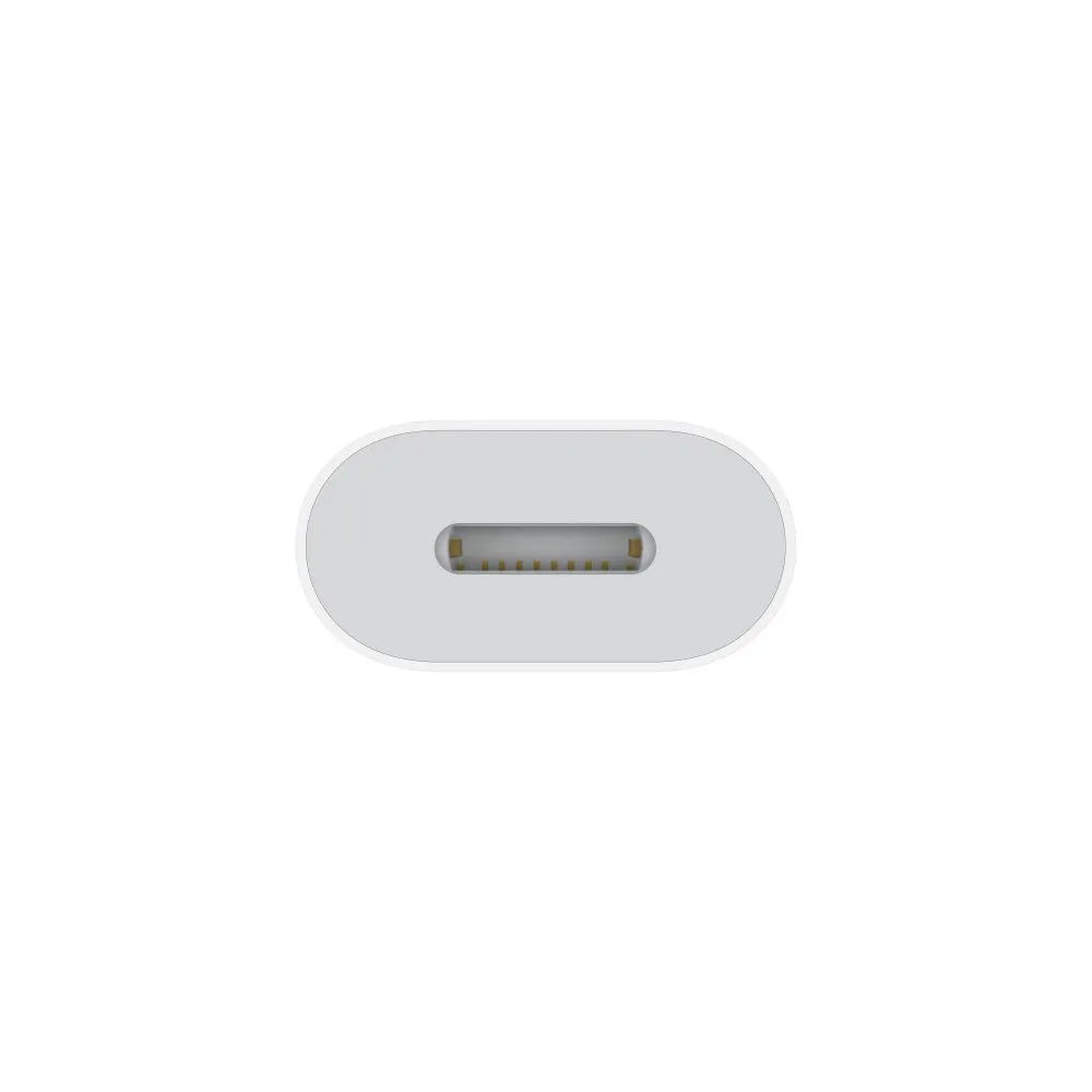 Original Apple USB-C til Lightning Adapter - Hvid (MUQX3ZM/A)