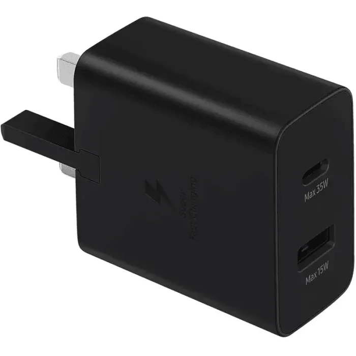 Original Super Fast 35W Charging Travel Adapter USB-C,USB-A