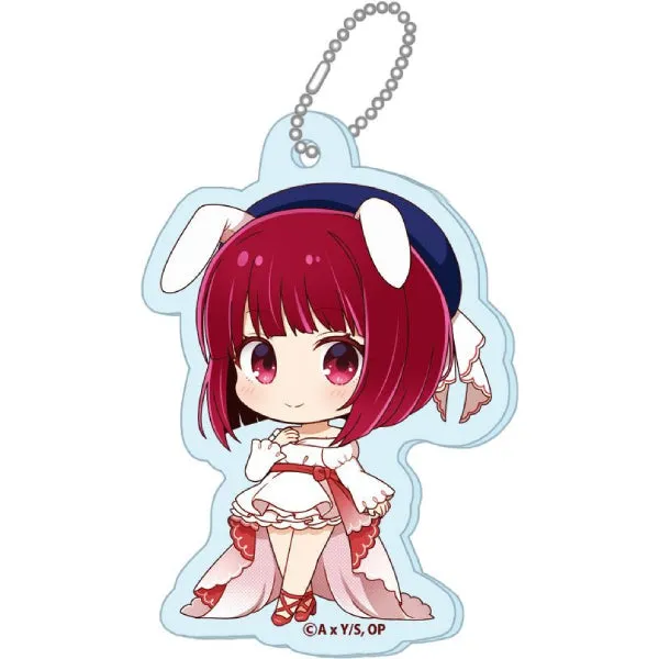 Oshi no Ko Puchichoko Trading Acrylic Key Ring - White Dress & Black Dress (Set of 12) 我推的孩子 鎖匙扣 吊飾 掛飾