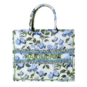 Personalized Hibiscus Tote