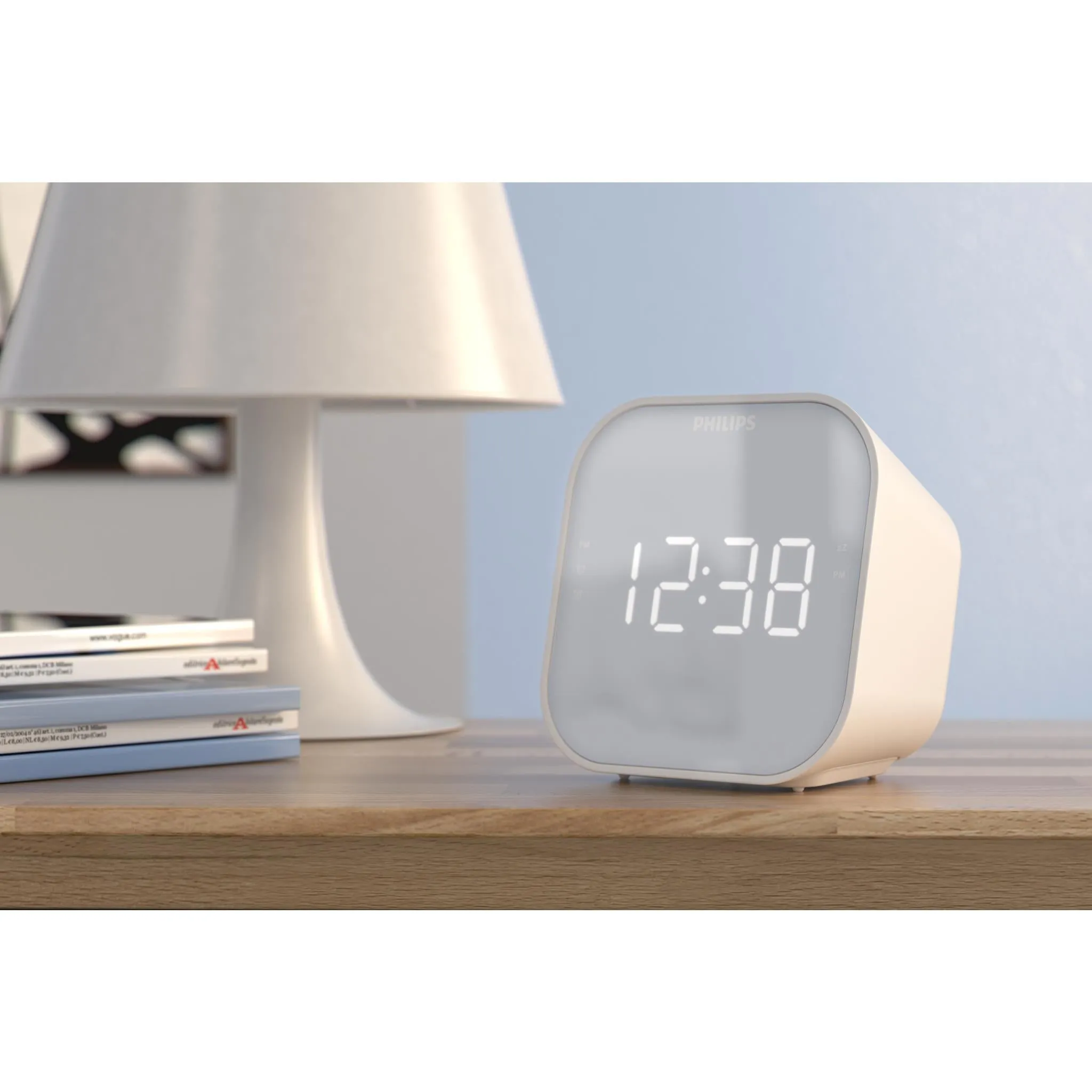 Philips Alarm Clock with USB Charging