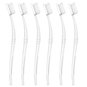 Preserve Adult Toothbrush - white | 6-Pack | Ultra Soft