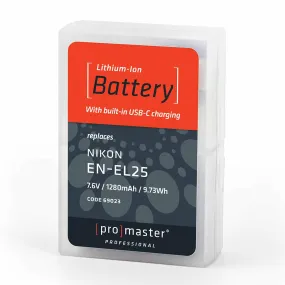 Promaster EN-EL25 USB-C Battery Nikon