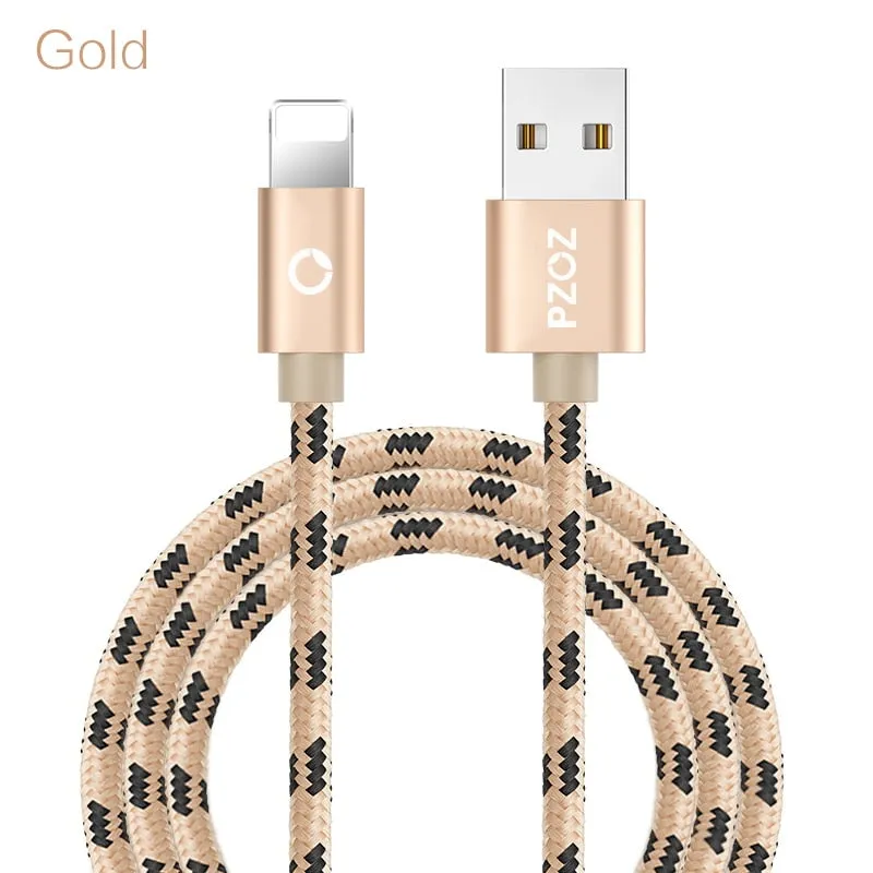 PZOZ usb cable for iphone cable 11 pro max Xs Xr X 8 7 6 plus 6s 5 s plus ipad mini 4 fast charging cables mobile phone charger