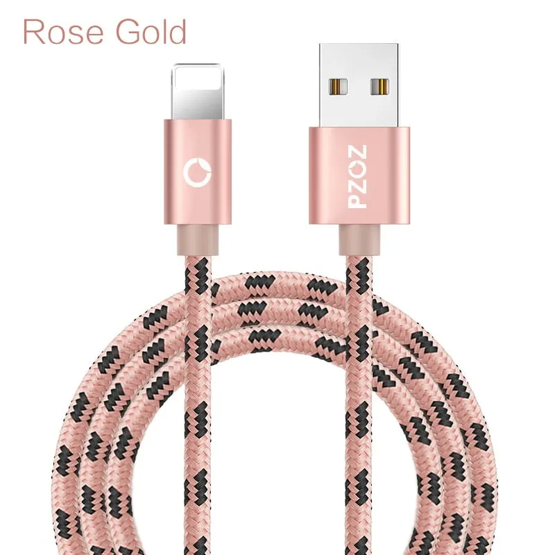 PZOZ usb cable for iphone cable 11 pro max Xs Xr X 8 7 6 plus 6s 5 s plus ipad mini 4 fast charging cables mobile phone charger