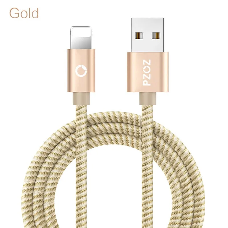 PZOZ usb cable for iphone cable 11 pro max Xs Xr X 8 7 6 plus 6s 5 s plus ipad mini 4 fast charging cables mobile phone charger