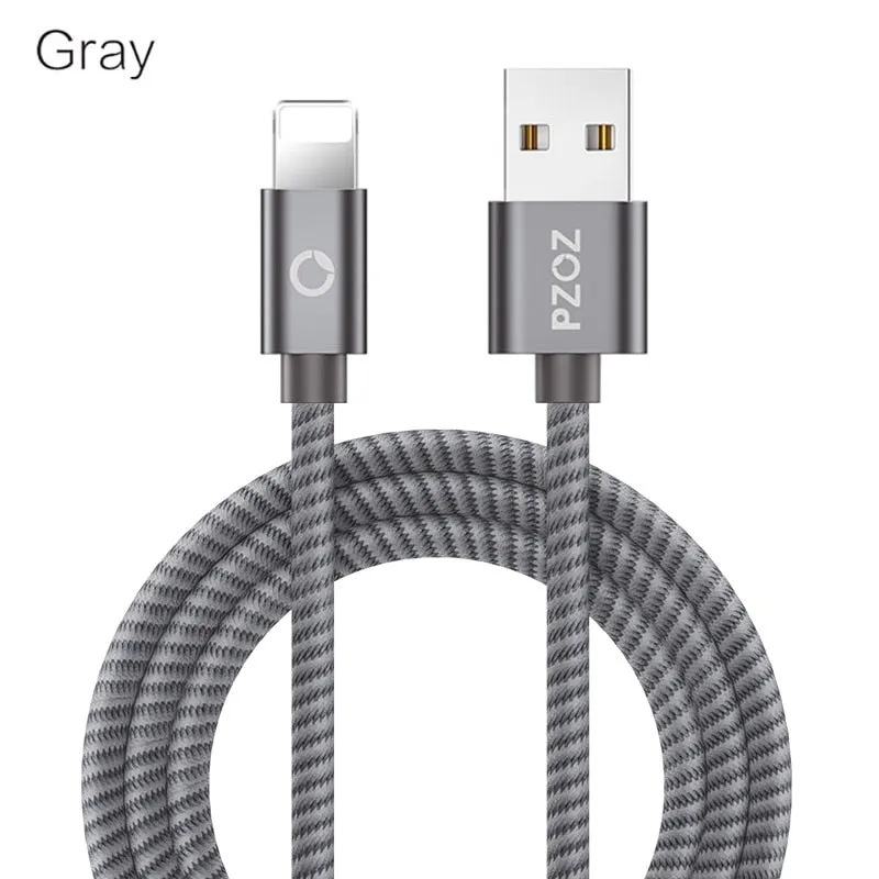 PZOZ usb cable for iphone cable 11 pro max Xs Xr X 8 7 6 plus 6s 5 s plus ipad mini 4 fast charging cables mobile phone charger