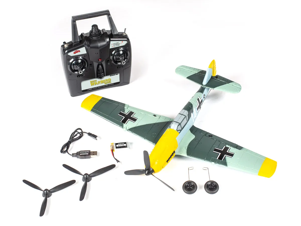 Rage RC Messerschmitt Bf 109 Micro RTF Airplane With PASS RGRA1304