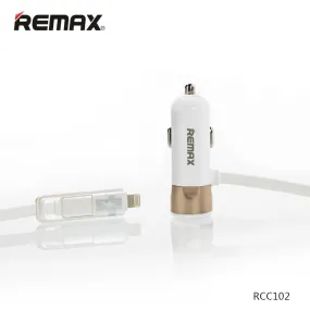 REMAX 3.4A Fast Car Charger Micro/Lightning