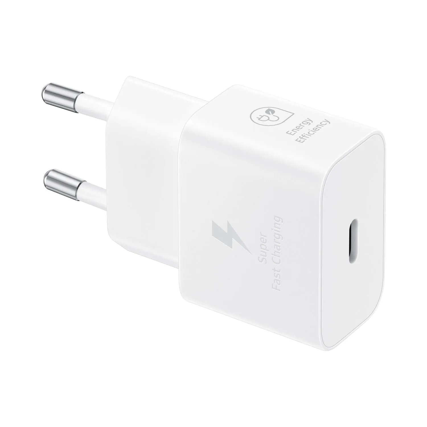 Samsung 1 Port GaN Travel Adapter With Cable - 25W - White