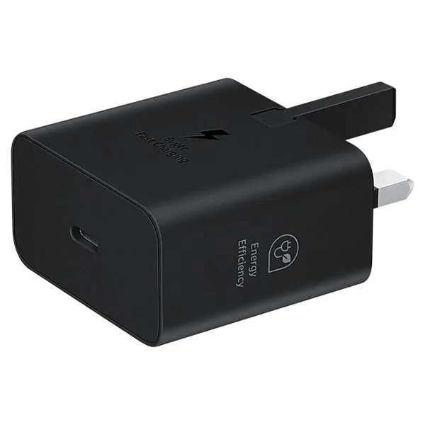 Samsung 25W Super Fast Charging Adapter - Black | EP-T2510NBEGGB