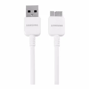 Samsung (ET - DQ11Y1WE) 5Ft Charge and Sync Cable for Dual USB Devices 3.0 - Whi