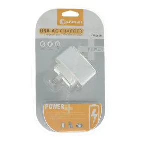 SANSAI USB AC Phone Charger HW-666N