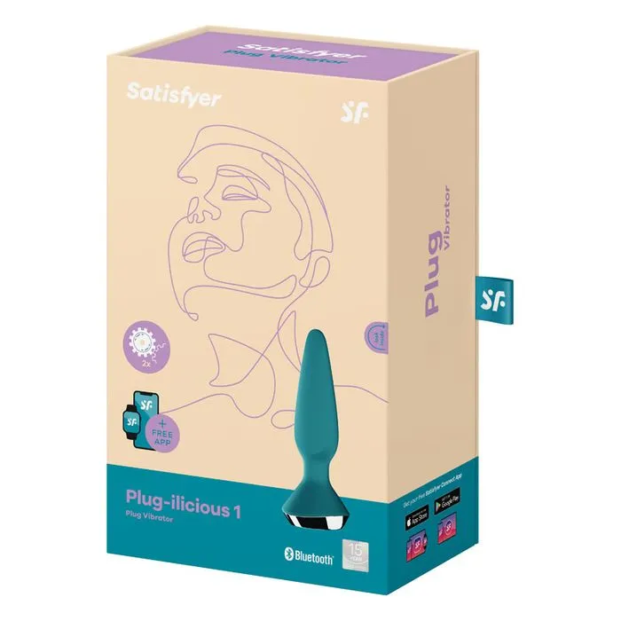 Satisfyer Plug-ilicious 1 App Control - Teal