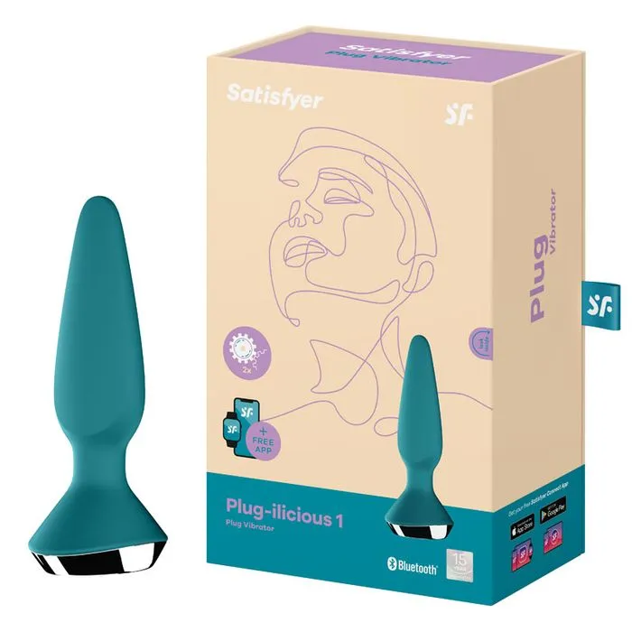 Satisfyer Plug-ilicious 1 App Control - Teal