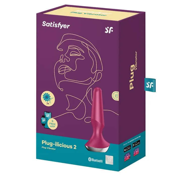 Satisfyer Plug-ilicious 2 App Control - Berry