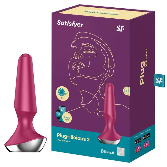 Satisfyer Plug-ilicious 2 App Control - Berry