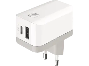 Scosche Dual Wall Charger with 32W USB-C And USB-A