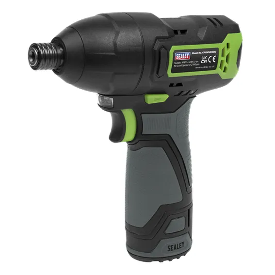 Sealey CP108VCID 10.8V 2Ah SV10.8 Series 1/4"Hex Drive Cordless Impact Driver Kit