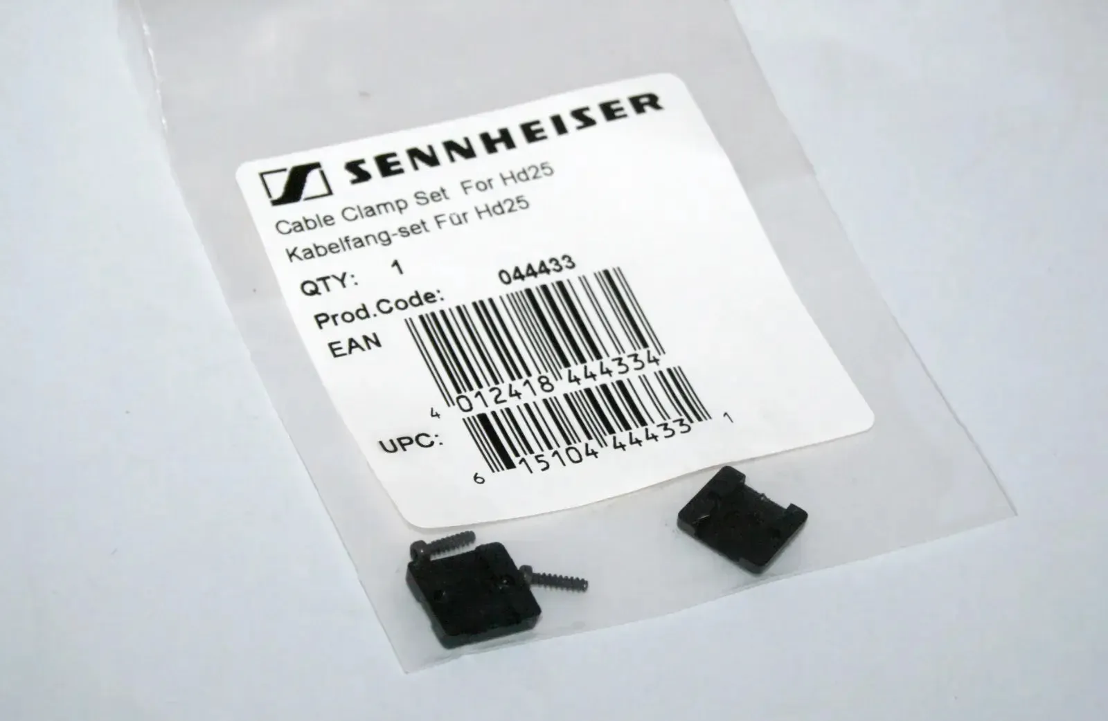 Sennheiser 044433 Cable Clamp Set for HD25 Headphones