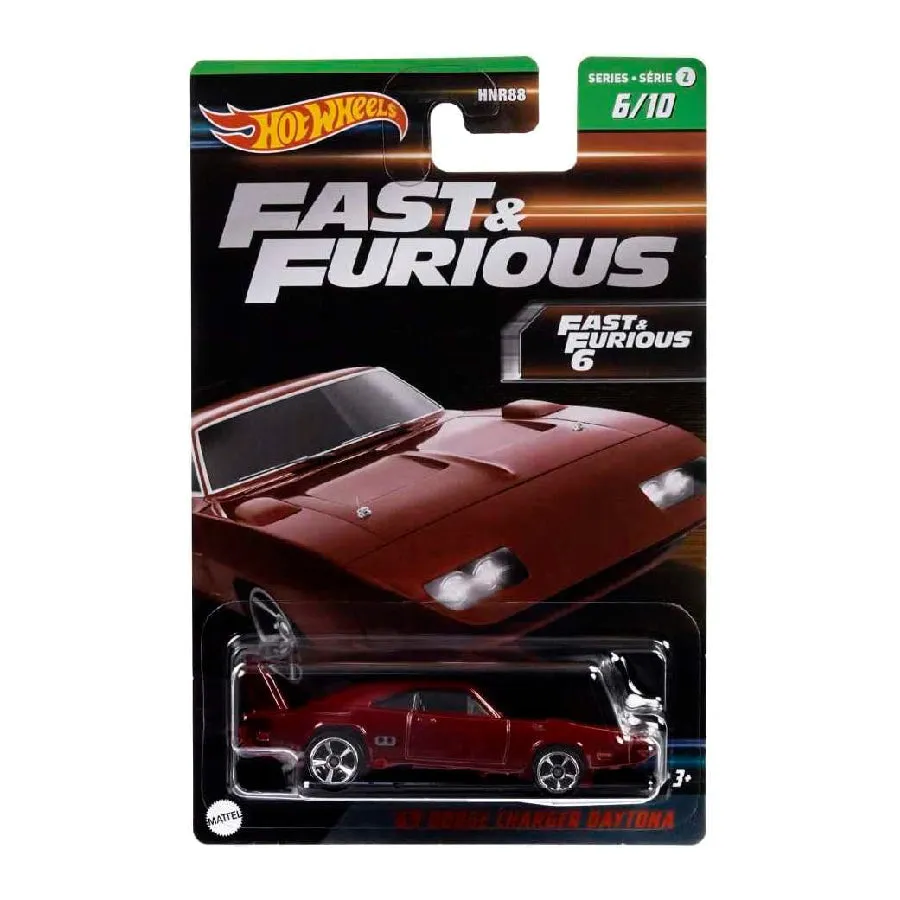 Siêu xe Fast & Furious 1969 DODGE CHARGER DAYTONA HOT WHEELS HNR88