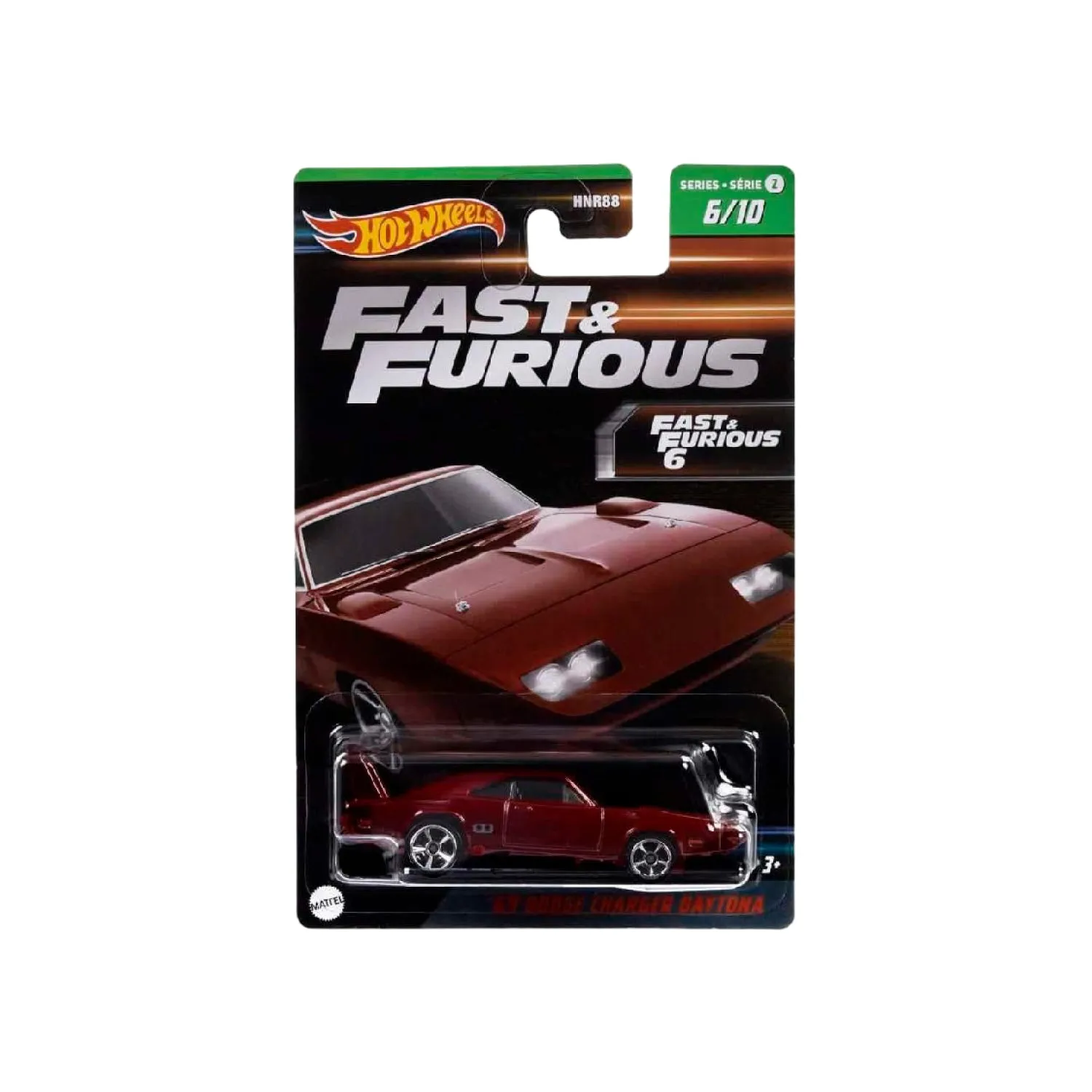 Siêu xe Fast & Furious 1969 DODGE CHARGER DAYTONA HOT WHEELS HNR88