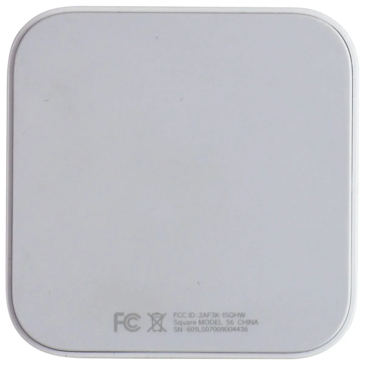 Square S6 Credit Card Reader for Contactless Chip (S6 Model 1st Gen) - White