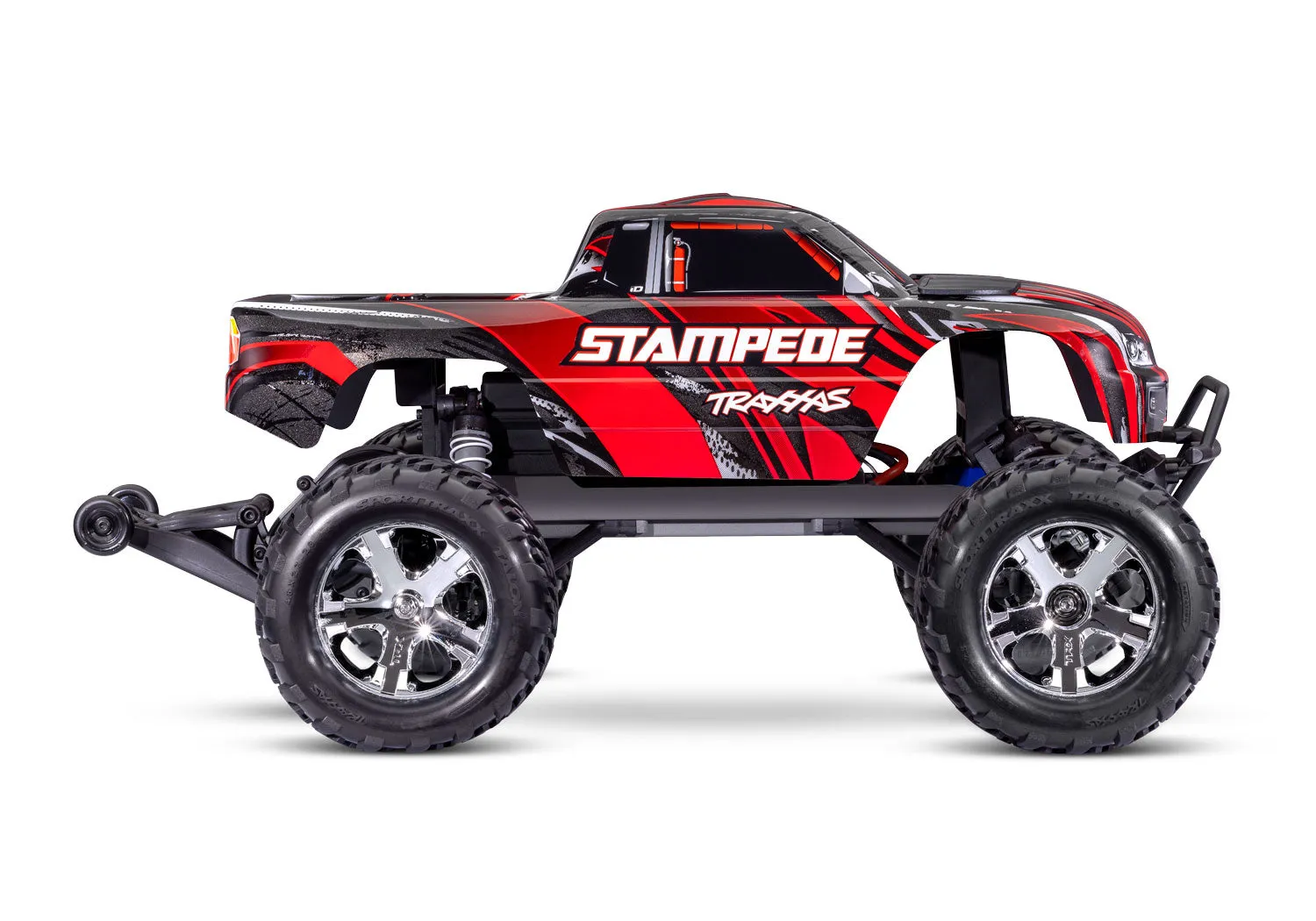 Stampede 2WD 1/10 Scale Monster Truck With Heavy Duty Parts USB-C Charger 36254-8