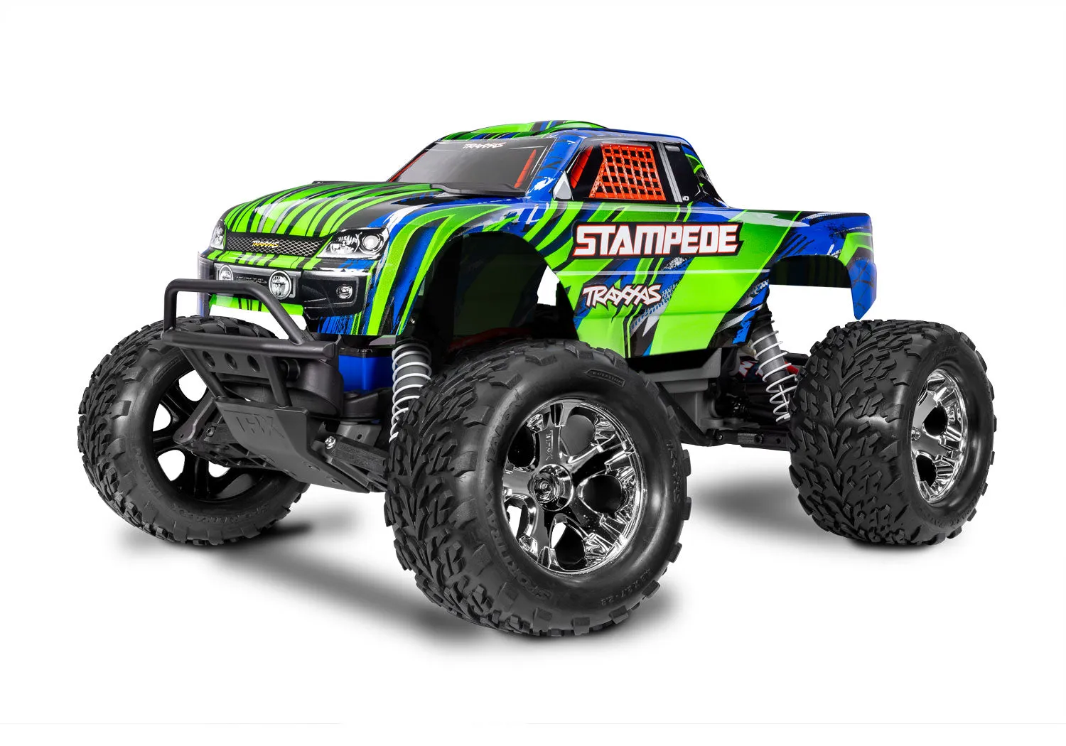 Stampede 2WD 1/10 Scale Monster Truck With Heavy Duty Parts USB-C Charger 36254-8