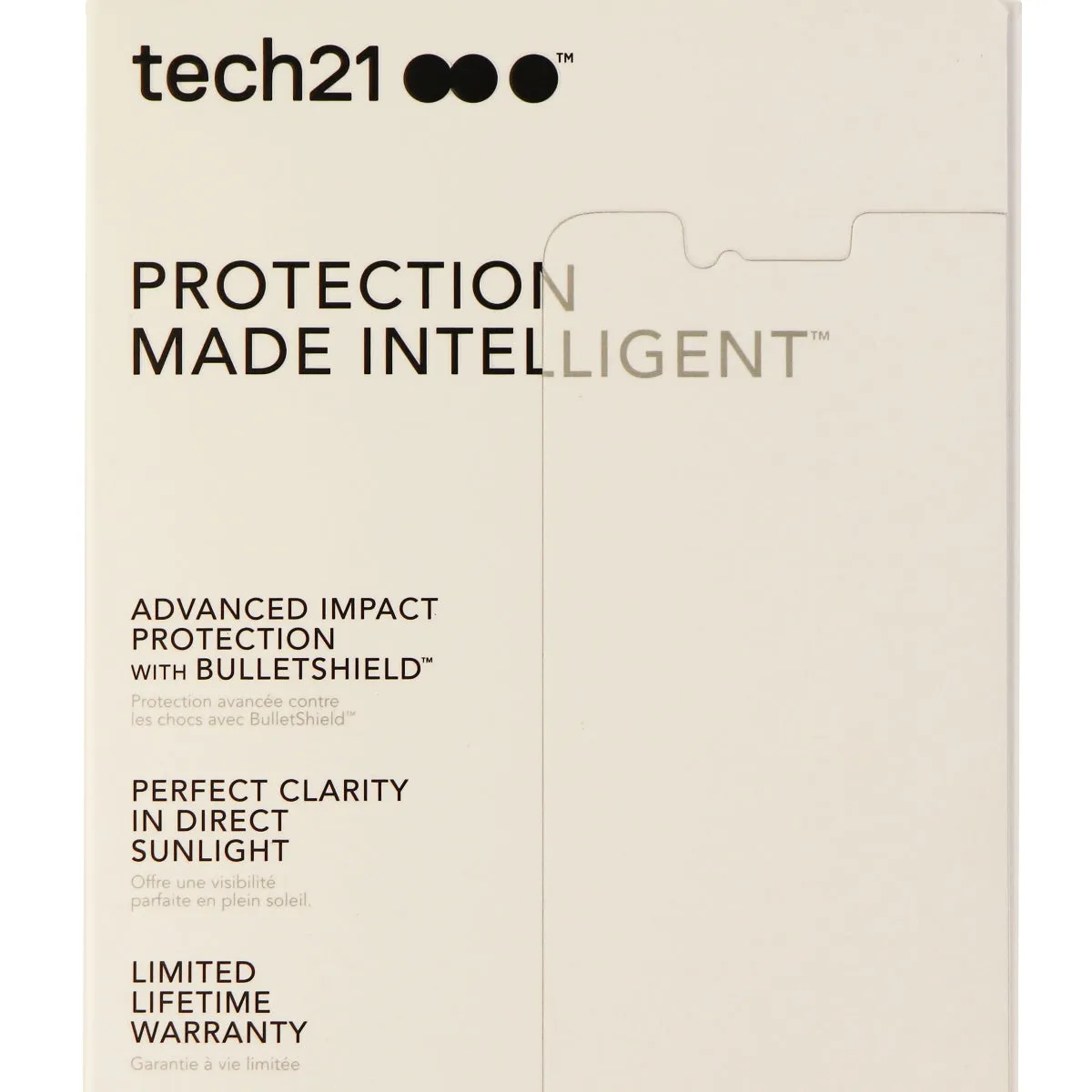 Tech21 Impact Shield with Anti-Glare Screen Protector for iPhone 7 - Clear