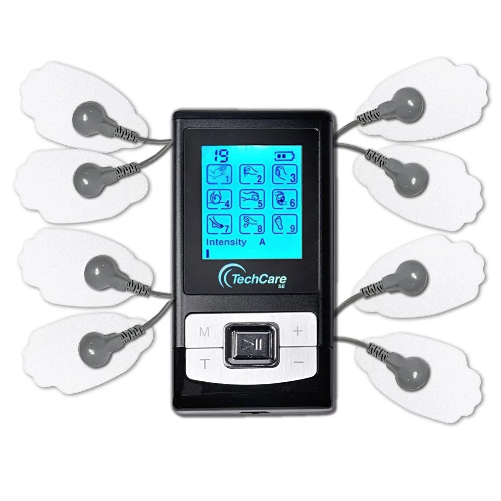 TechCare SE Tens Unit  Belt   6 Pads