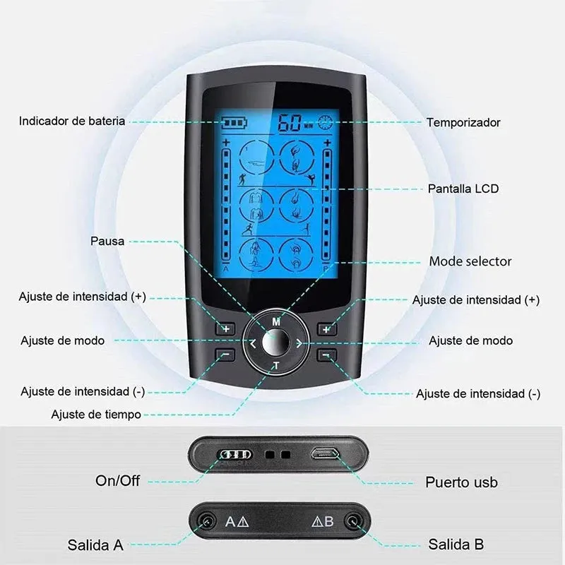 Tens Muscle Stimulator 36-Mode