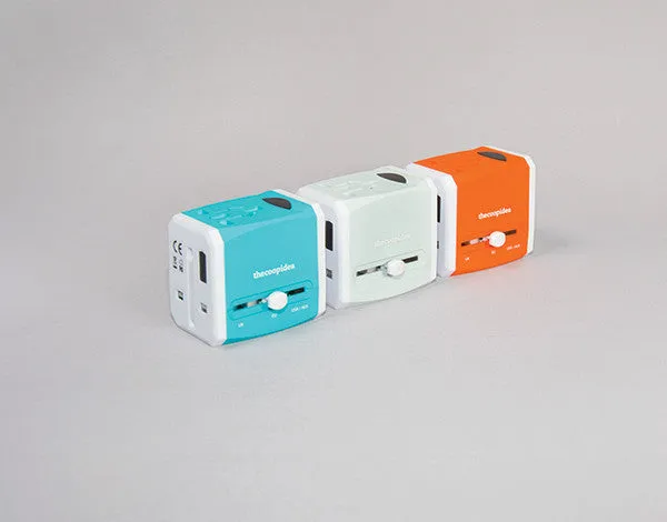 Thecoopidea Crate Universal Travel Adapter With 2 USB Ports