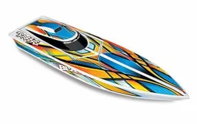 Traxxas 38104-1-ORNG Blast: High Performance Race Boat Orange