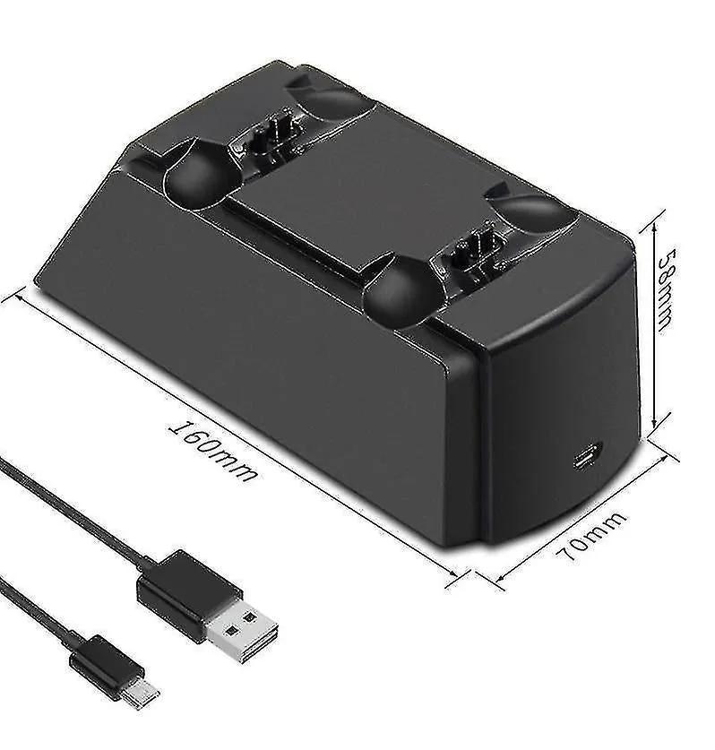 Twin 4 Usb Charging Dock Station - Controller Charger For Playstation