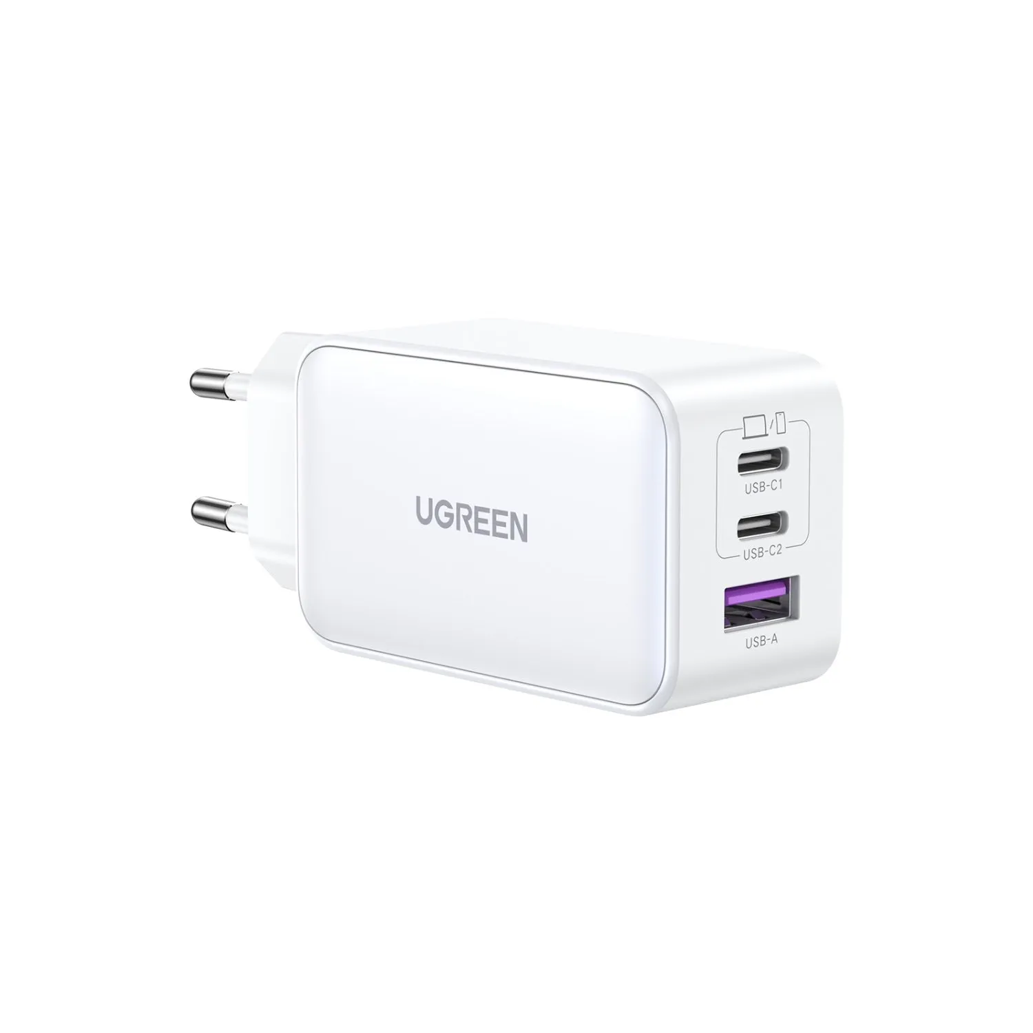 UGREEN 3 Port GaN PD Home Charger - 65W - 334