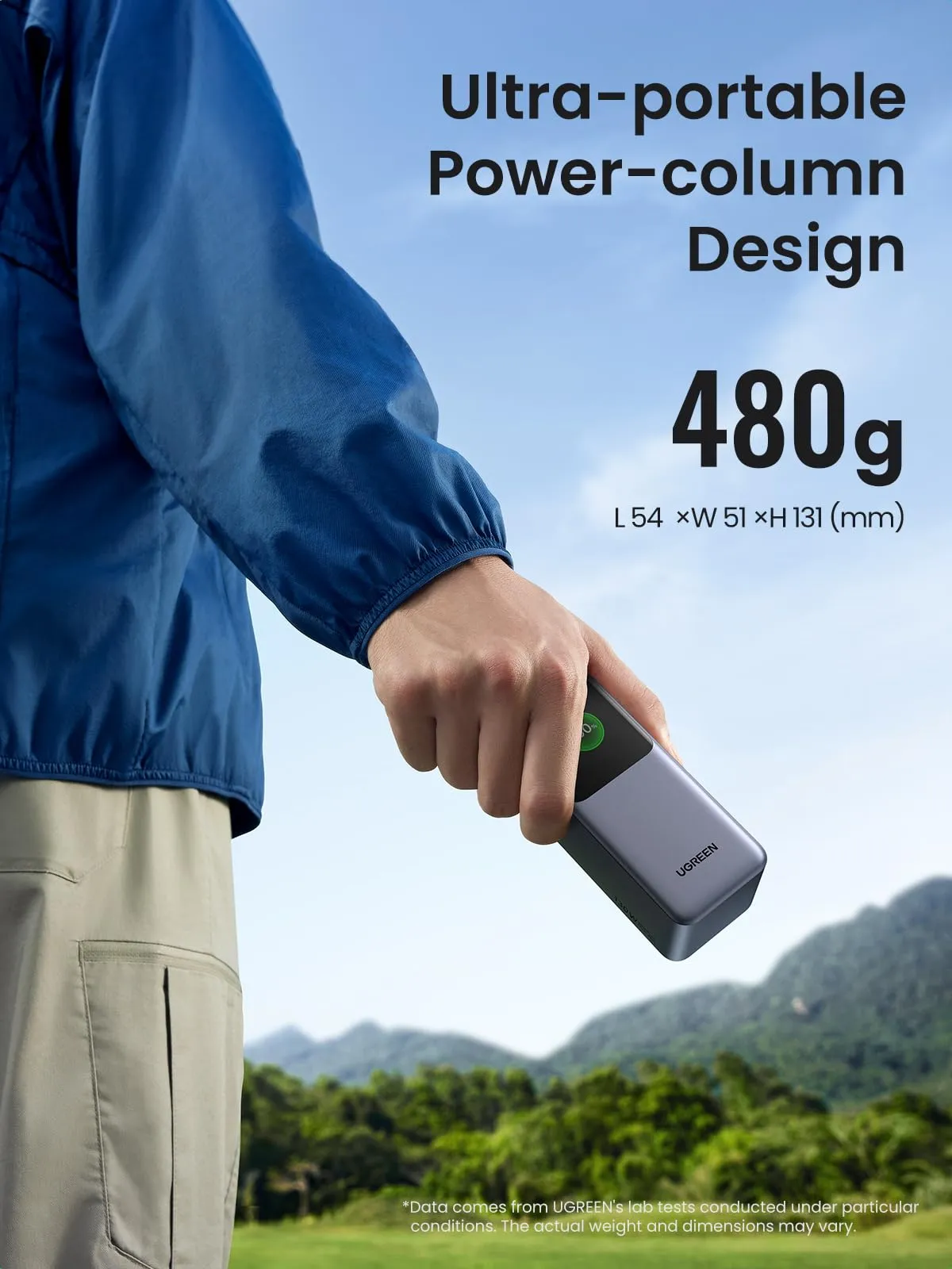 UGREEN Nexode Power Bank 20000mAh 130W with Smart Digital Display