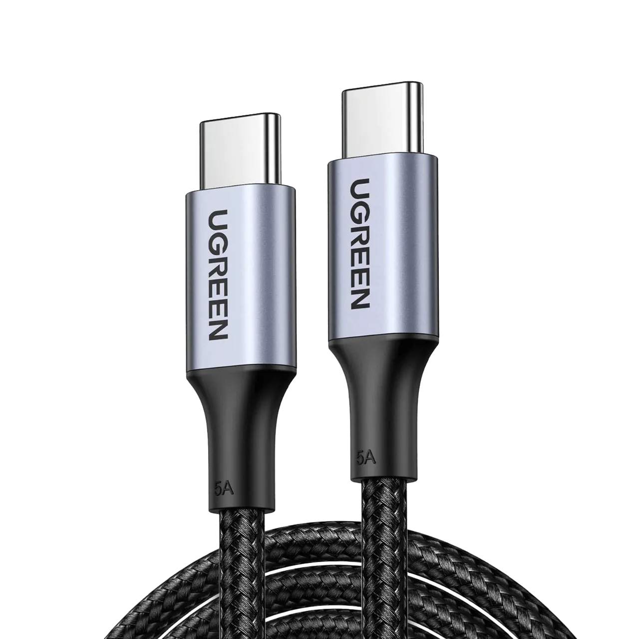 Ugreen USB-C to USB-C 100W 5A Charger Cable (Nylon Braided)