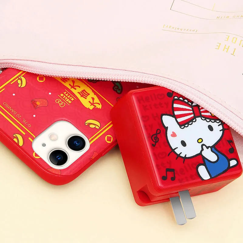 UKA Hello Kitty Energy Cube 30W PD Type-C   USB Dual Output Fast Charger