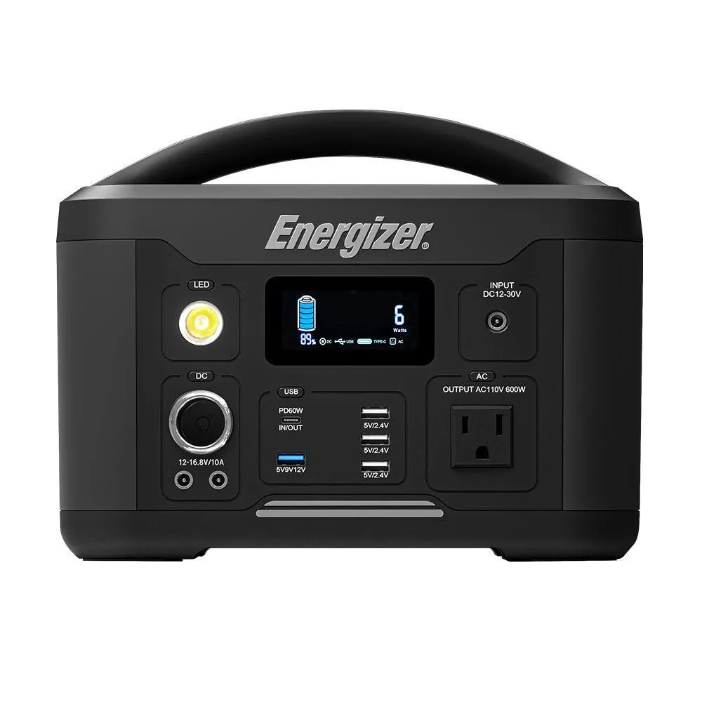 US Energizer 626Wh Portable Power Station with Outdoors Camping