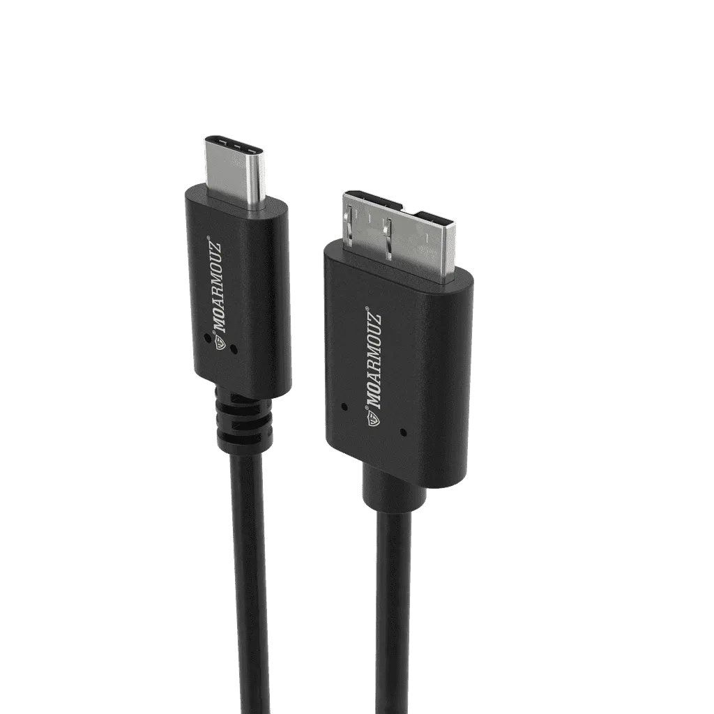 USB 3.1 Type-C to Micro-B (Hard Drive) Cable