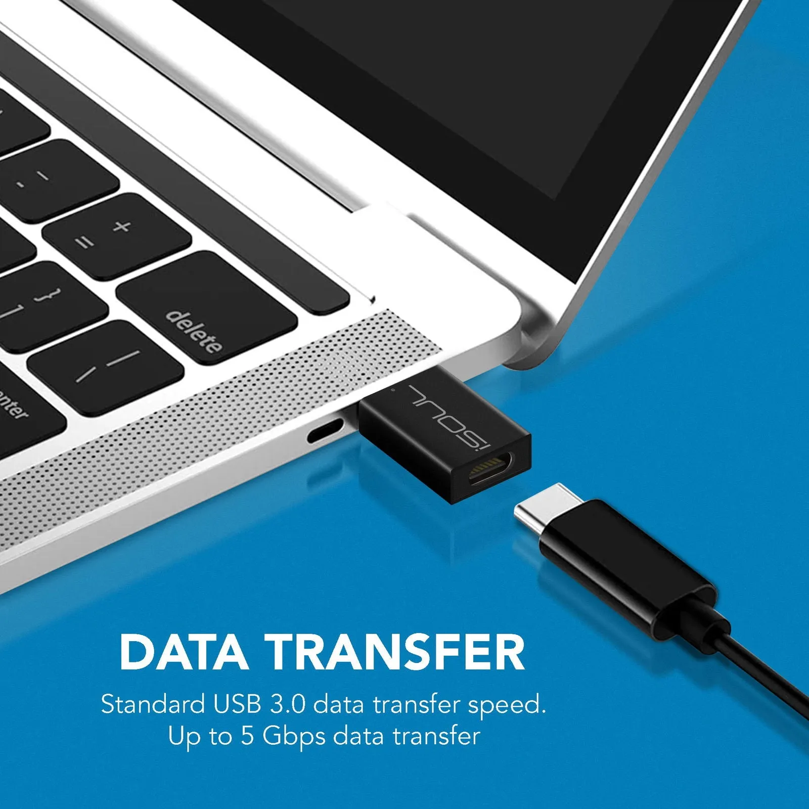 USB C Female to USB A Male Adapter Plug Power Converter