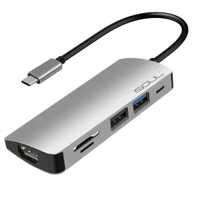 USB C Hub Multiport HDMI, Micro SD/TF, USB-A, PD Power Delivery