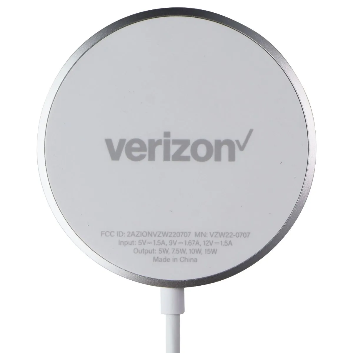 Verizon 15W Magnetic Charging Pad - White