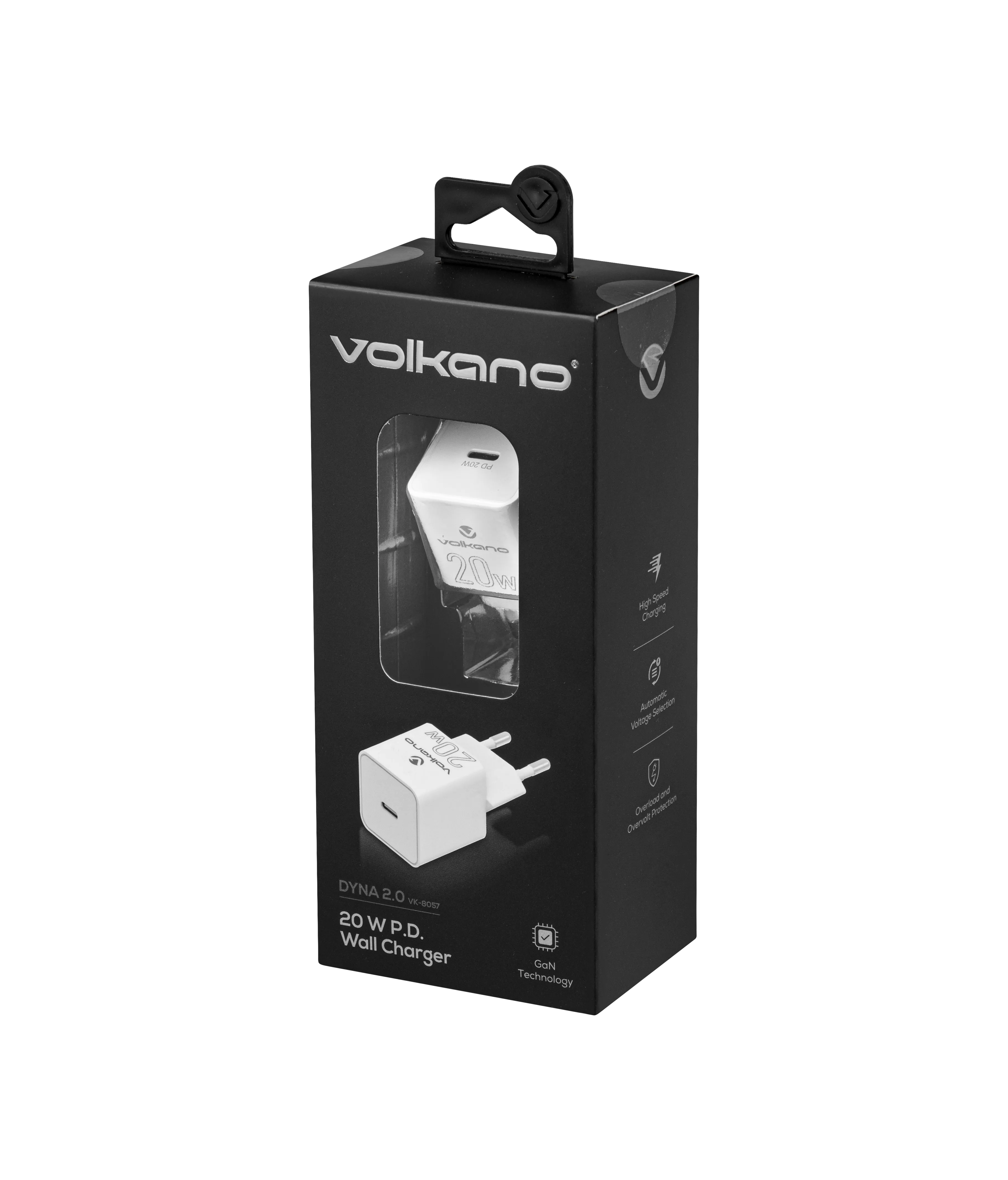 Volkano Dyna 2.0 Series 20 Watt P.D. Wall Charger