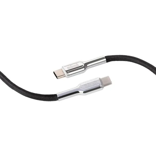 Walk n Talk - USB C to C 1m Fast Charge cable - Black